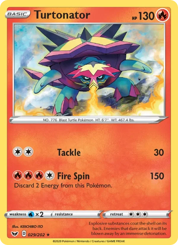 Turtonator - Non-holo