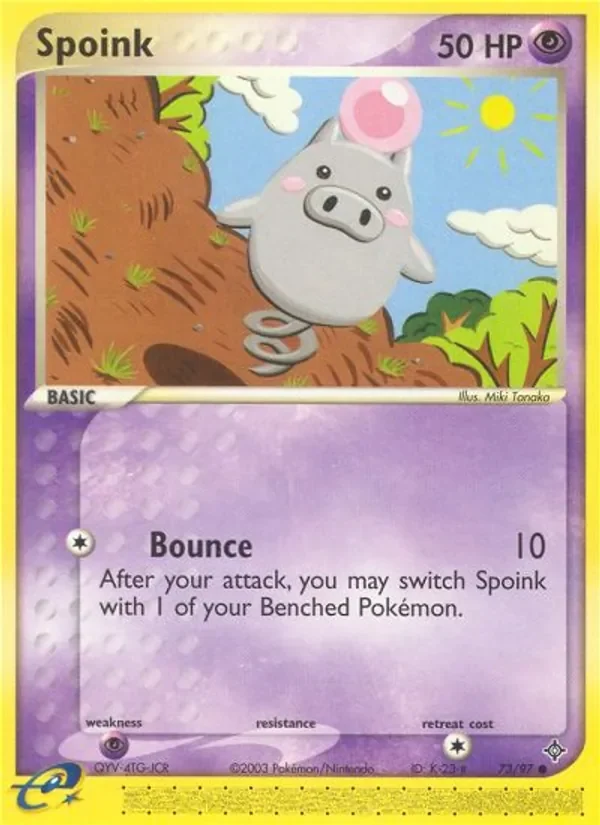 Spoink - Non-holo