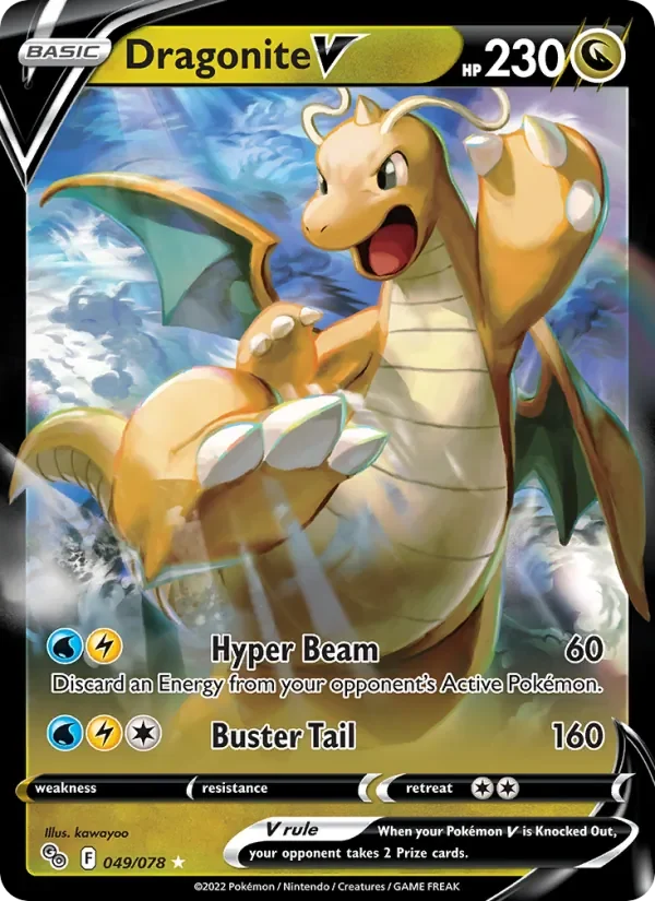 Dragonite V - Holo