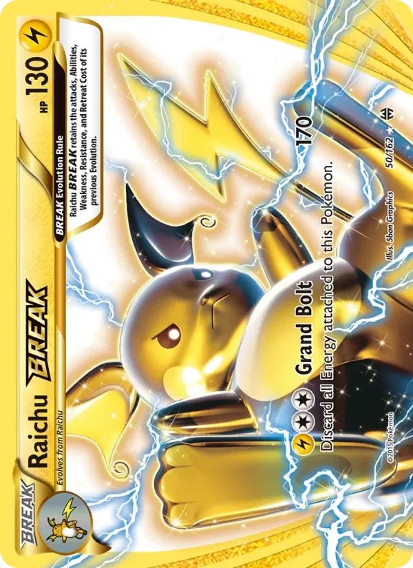 Raichu BREAK - Non-holo