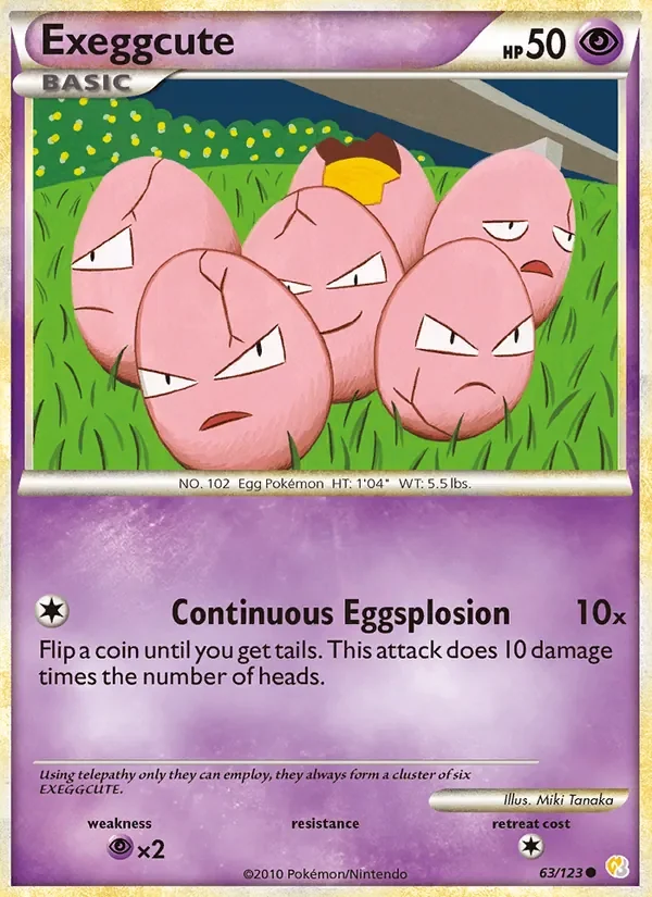 Exeggcute - Non-holo
