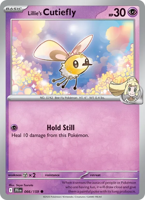 Lillie's Cutiefly - Non-holo