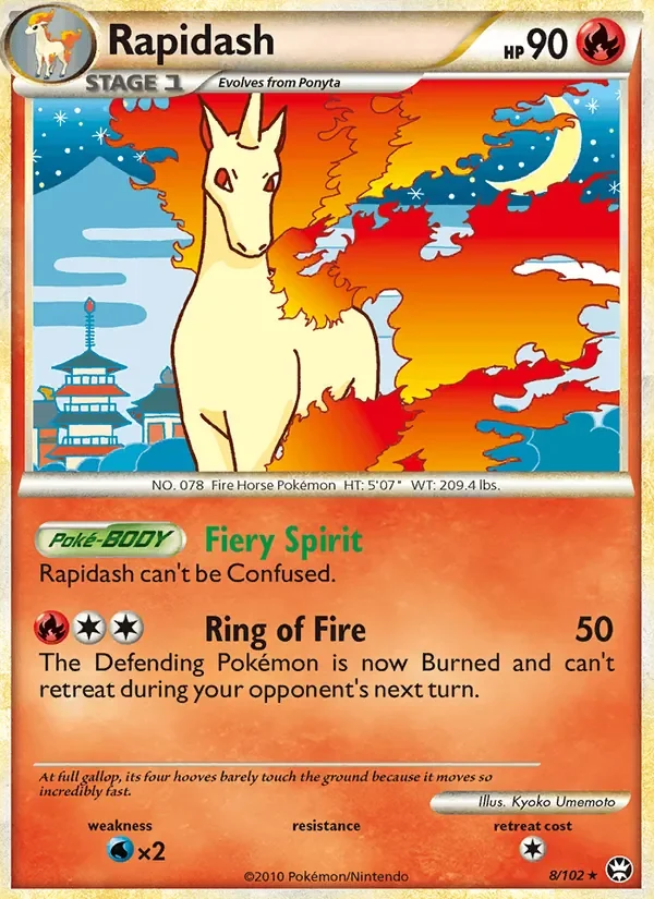 Rapidash - Holo
