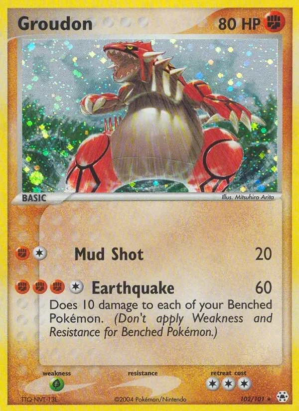 Groudon - Holo
