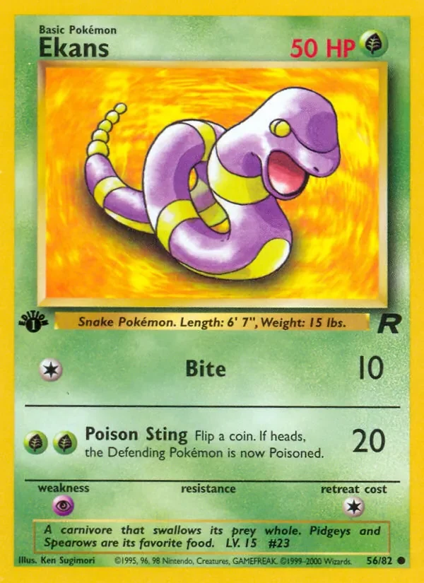 Ekans - Non-holo