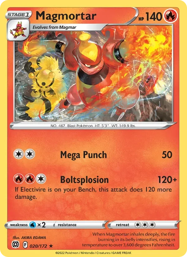 Magmortar - Non-holo