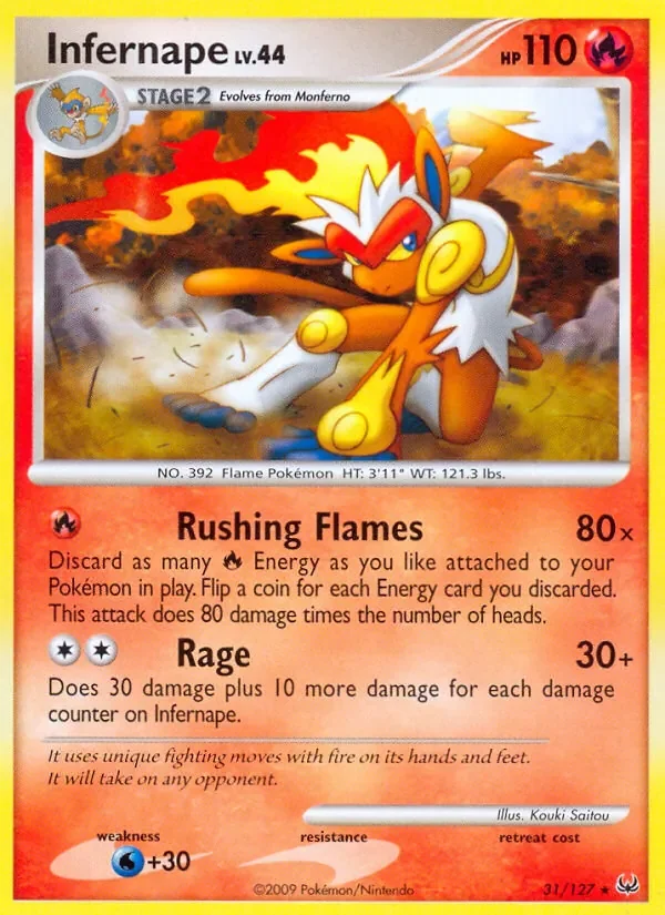 Infernape - Non-holo