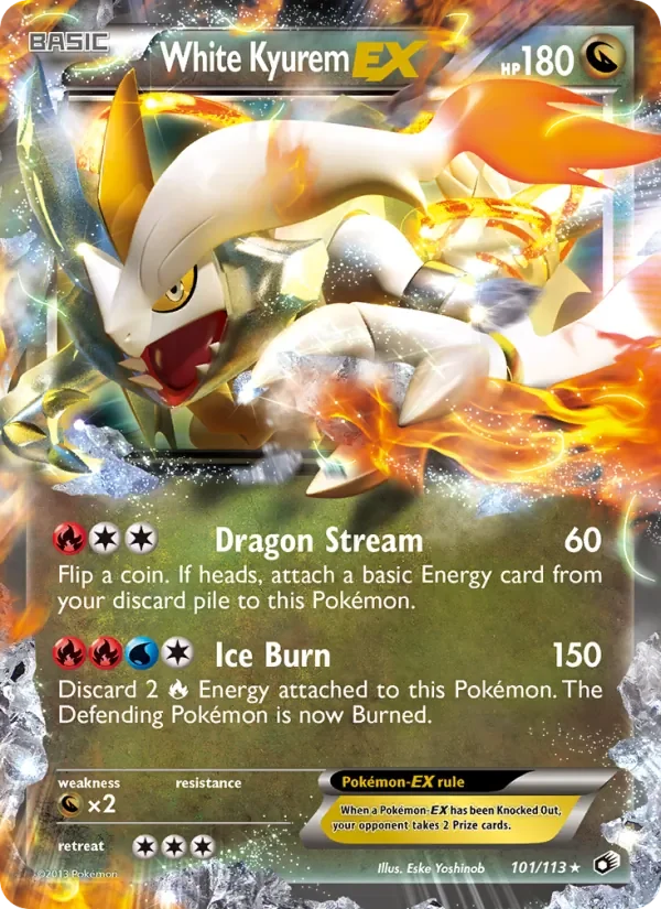 White Kyurem-EX - Non-holo