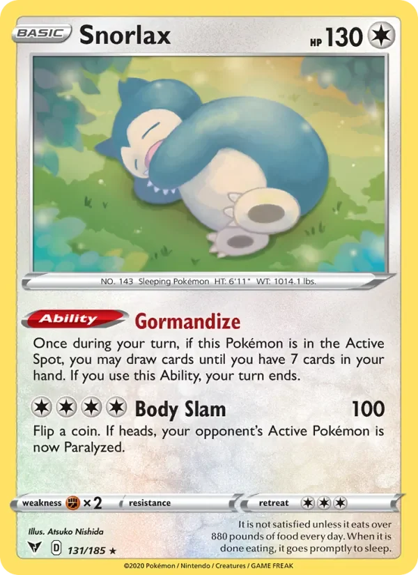 Snorlax - Holo