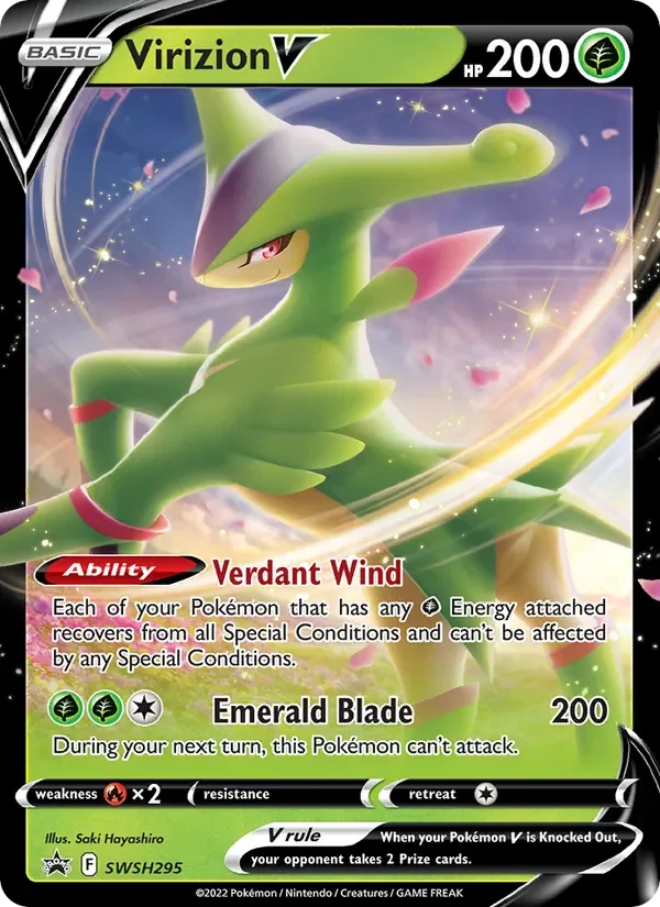 Virizion V - Holo