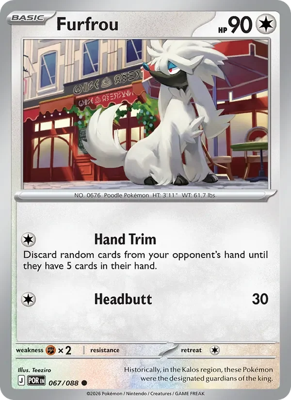 Furfrou - Non-holo