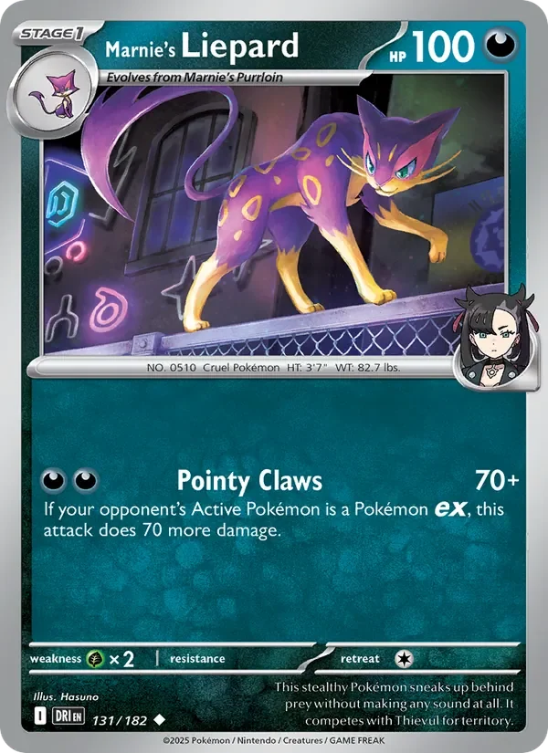 Marnie's Liepard - Non-holo