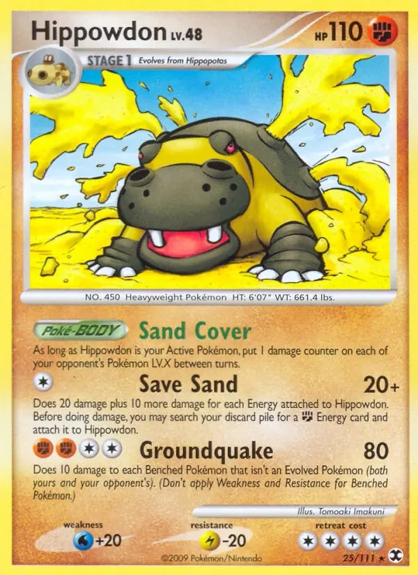 Hippowdon - Non-holo