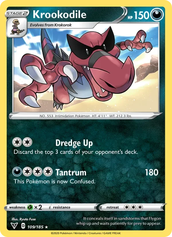 Krookodile - Non-holo