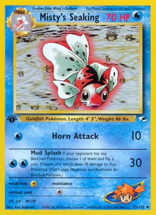 Misty's Seaking - Non-holo