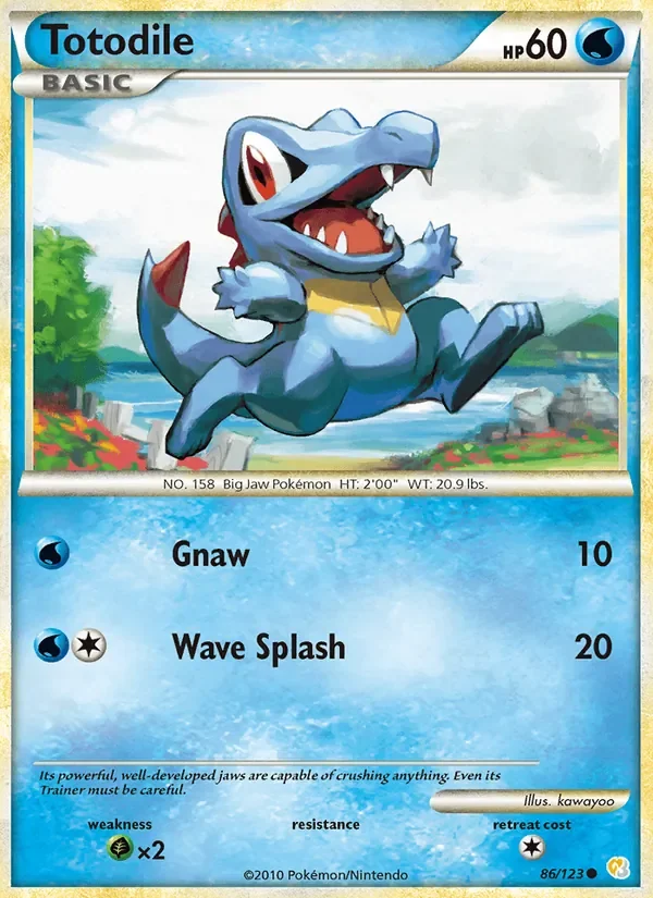 Totodile - Non-holo