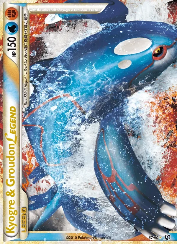 Kyogre & Groudon LEGEND - Holo