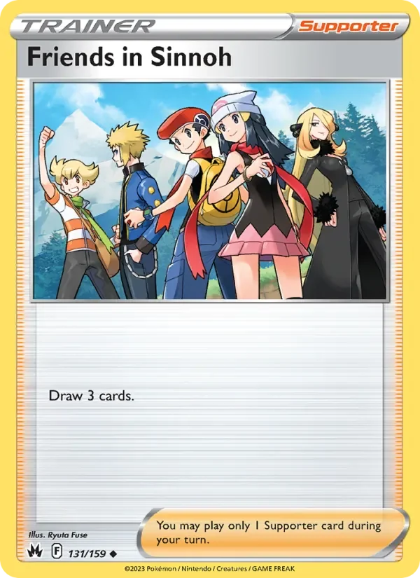 Friends in Sinnoh - Non-holo