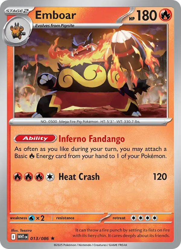 Emboar - Holo