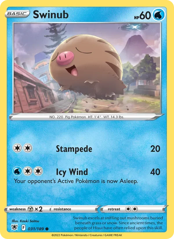 Swinub - Non-holo