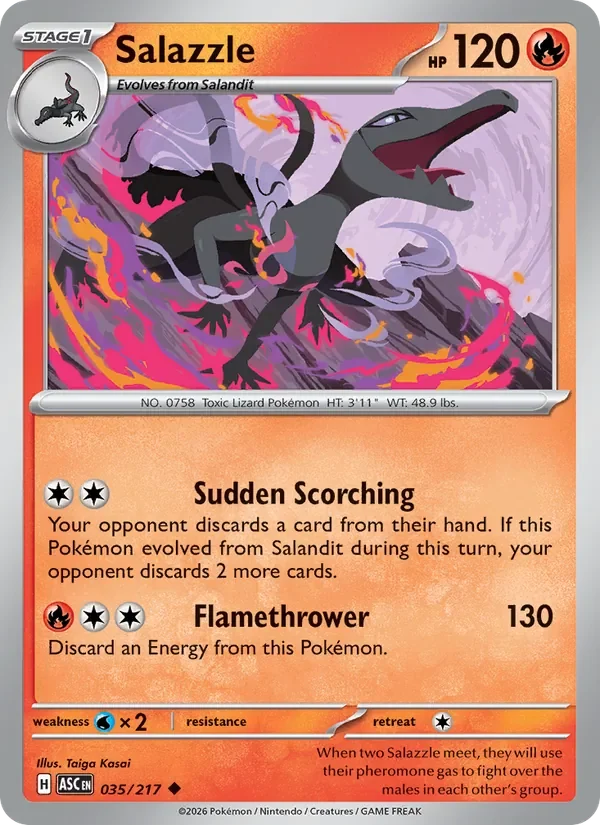 Salazzle - Non-holo