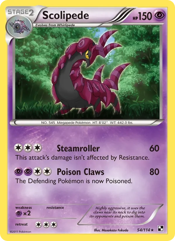 Scolipede - Non-holo