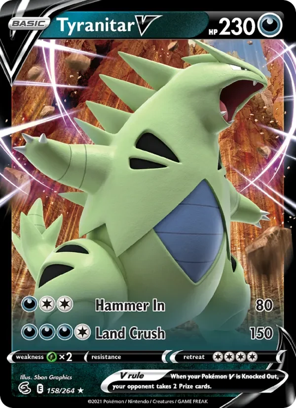 Tyranitar V - Holo