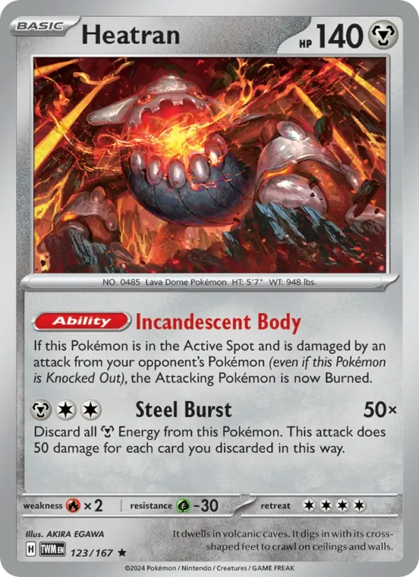 Heatran - Holo