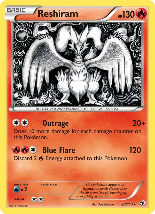Reshiram - Non-holo