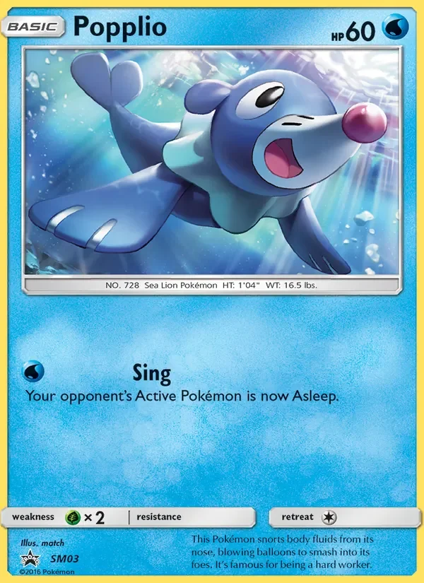 Popplio - Non-holo