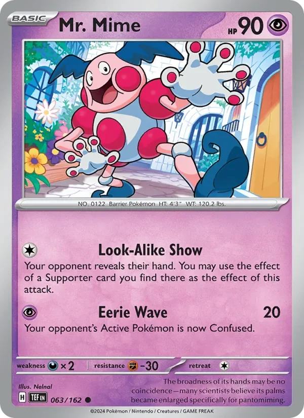 Mr. Mime - Non-holo