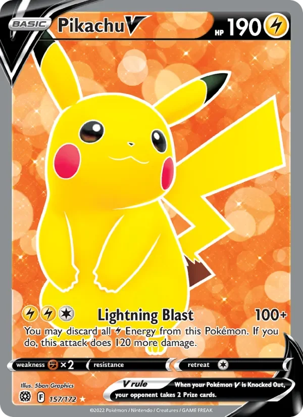 Pikachu V - Holo