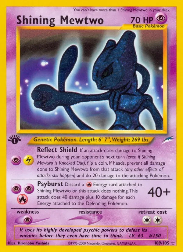 Shining Mewtwo - Holo