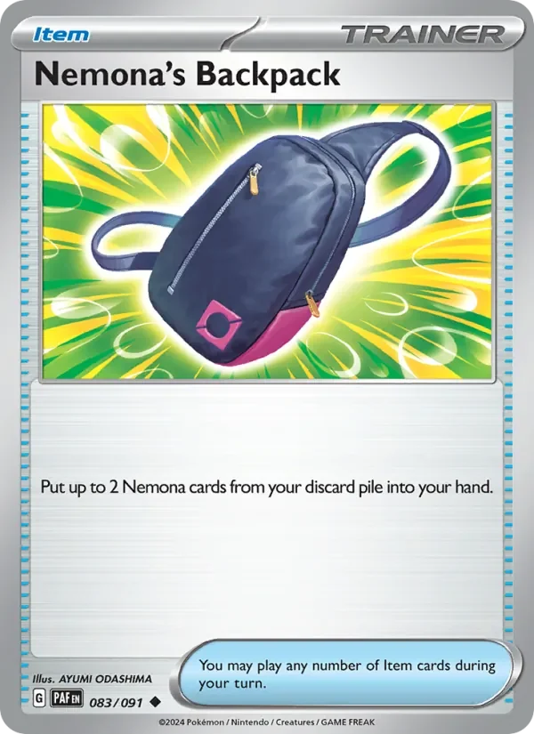 Nemona's Backpack - Non-holo