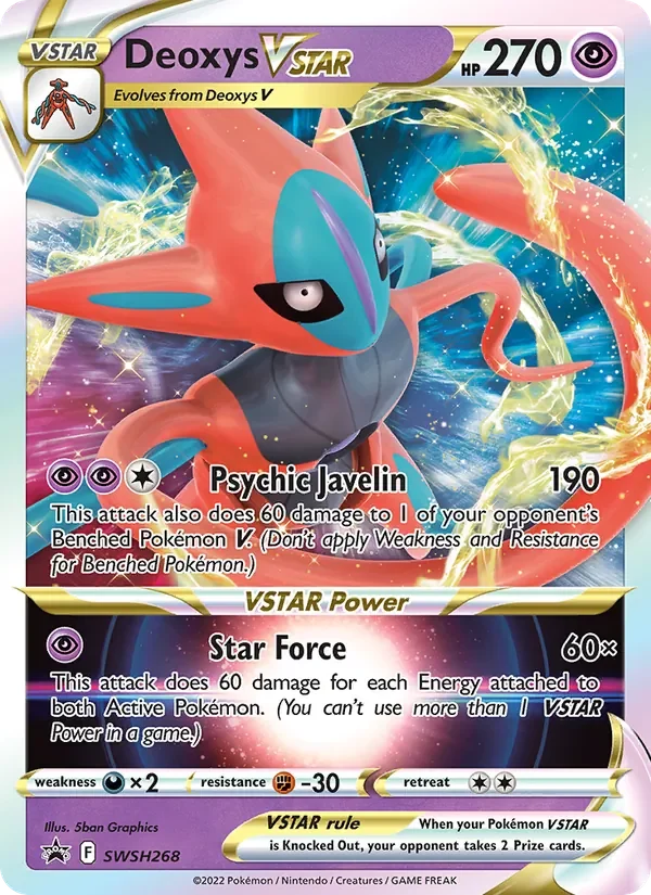 Deoxys VSTAR - Holo