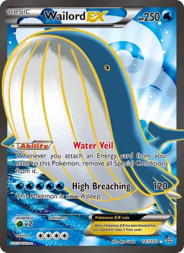 Wailord EX - Non-holo