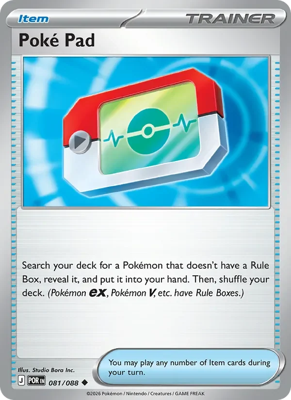 Poké Pad - Non-holo