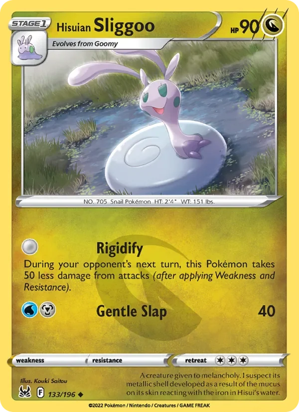 Hisuian Sliggoo - Non-holo