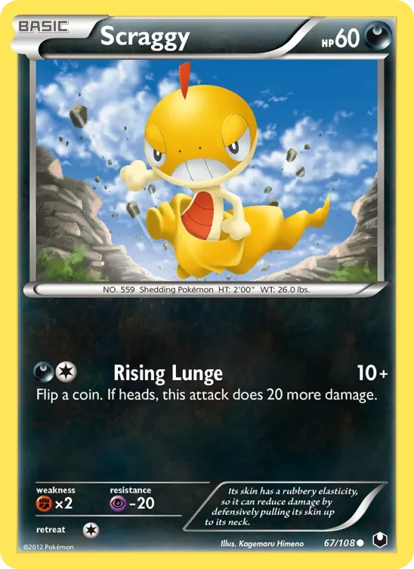 Scraggy - Non-holo