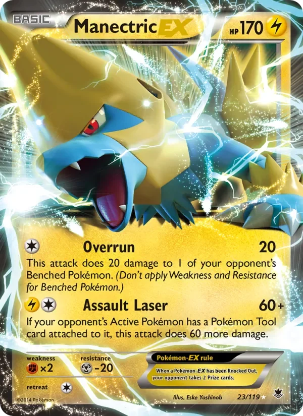 Manectric EX - Non-holo