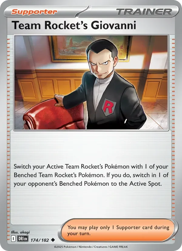 Team Rocket's Giovanni - Non-holo