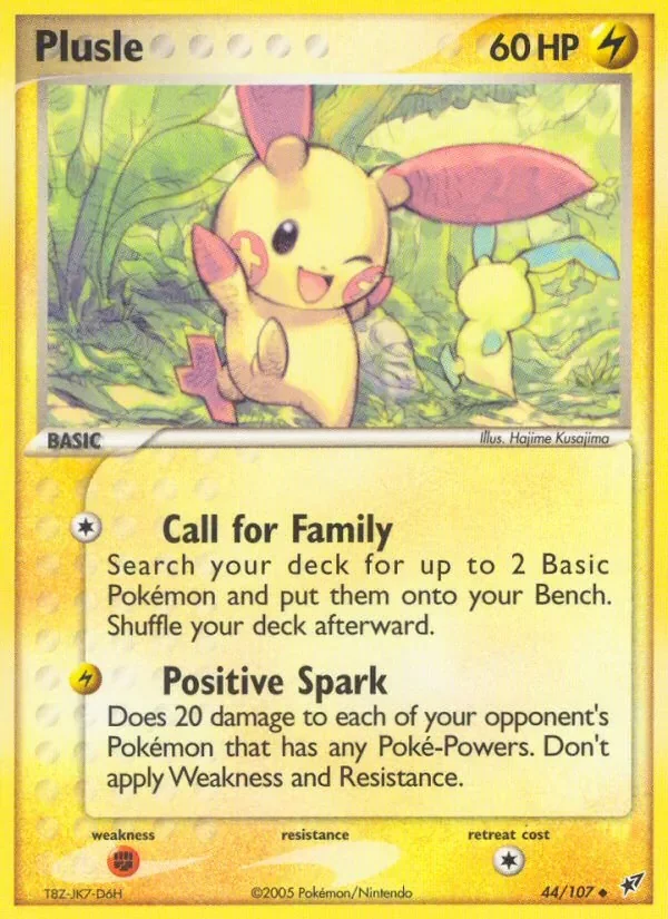 Plusle - Non-holo
