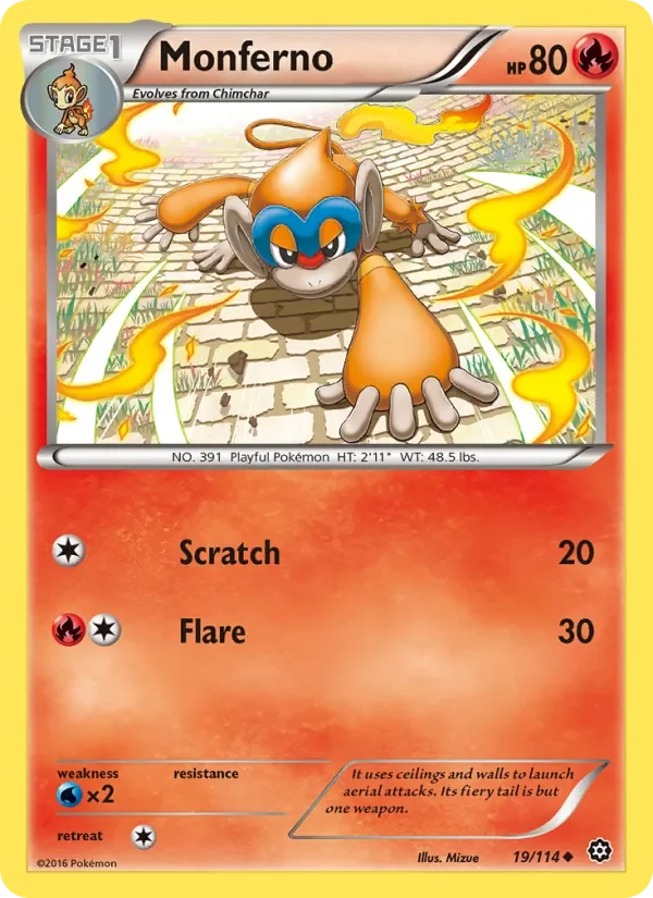 Monferno - Non-holo