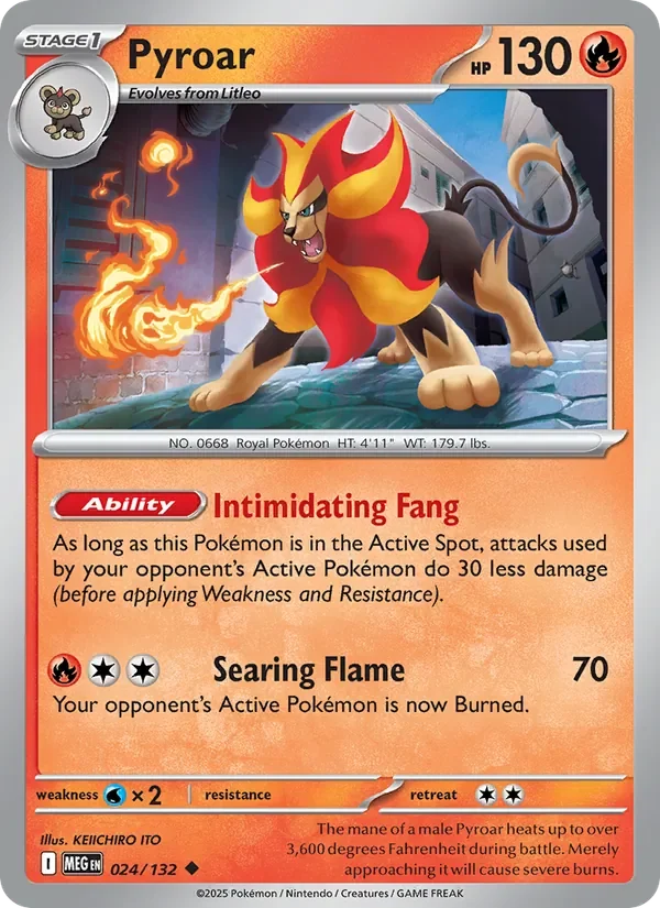 Pyroar - Non-holo
