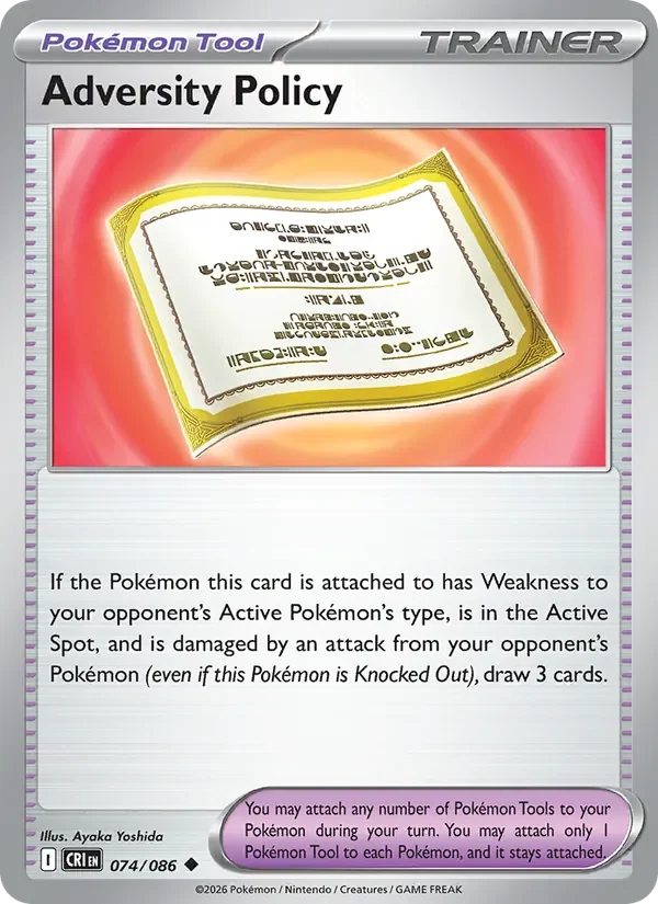 Adversity Policy - Non-holo