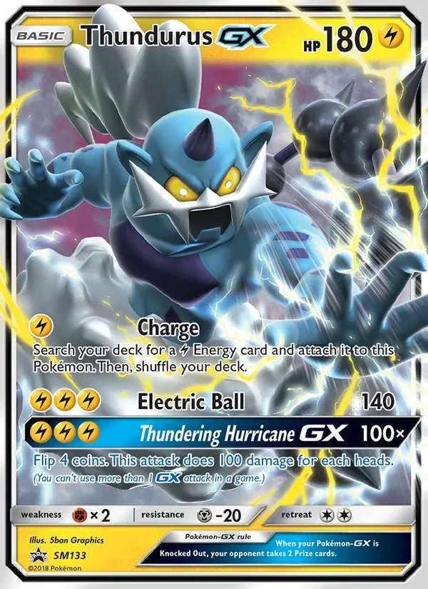 Thundurus GX - Holo