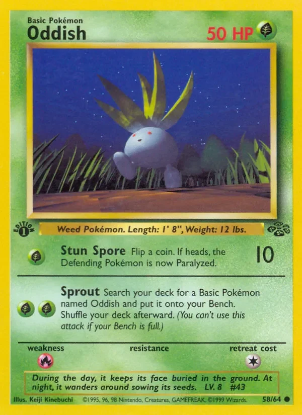 Oddish - Non-holo