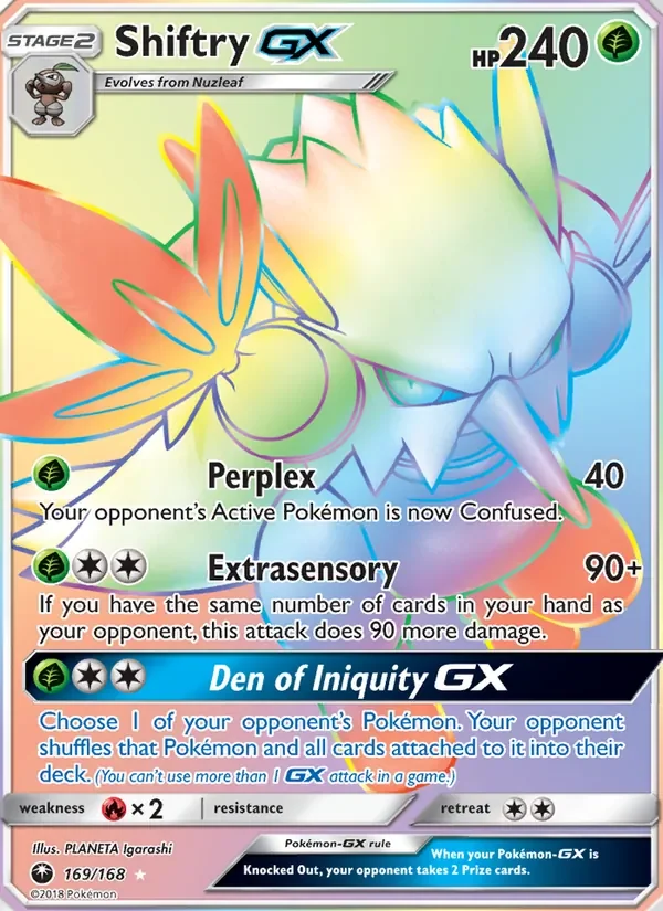 Shiftry GX - Non-holo