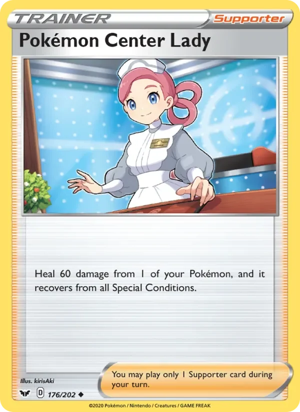 Pokémon Center Lady - Non-holo