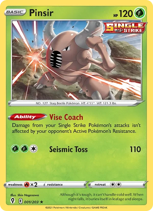 Pinsir - Non-holo